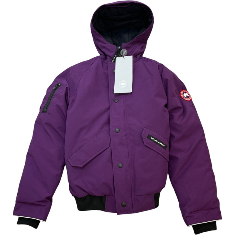 Girl's Rundle Bomber Down Jacket Purple Size 16 years