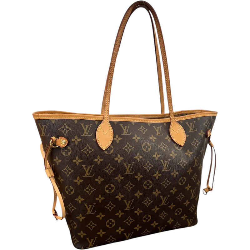 Women's Monogram Neverfull Mm Tote Bag Brown