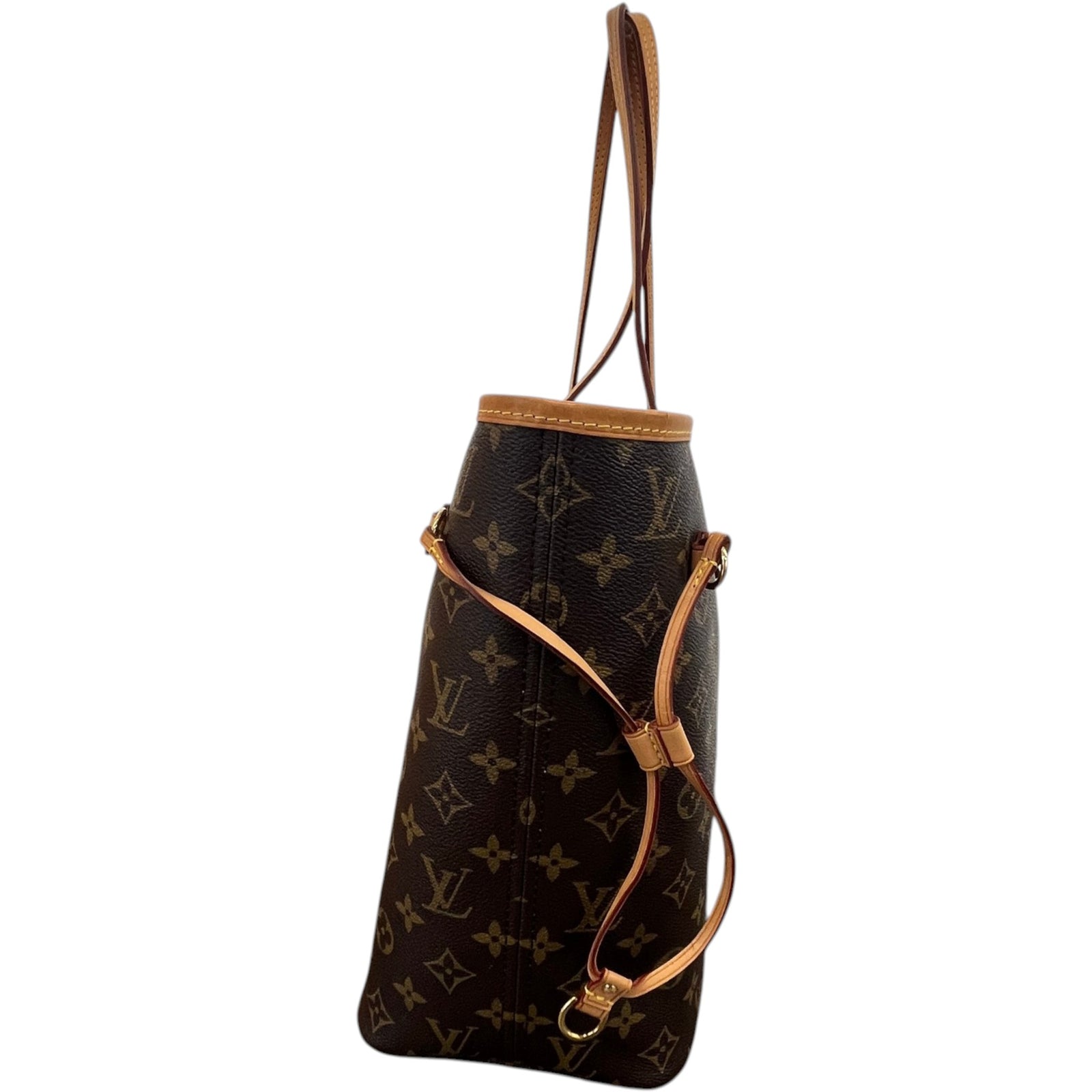 Women's Monogram Neverfull Mm Tote Bag Brown - Photo 6