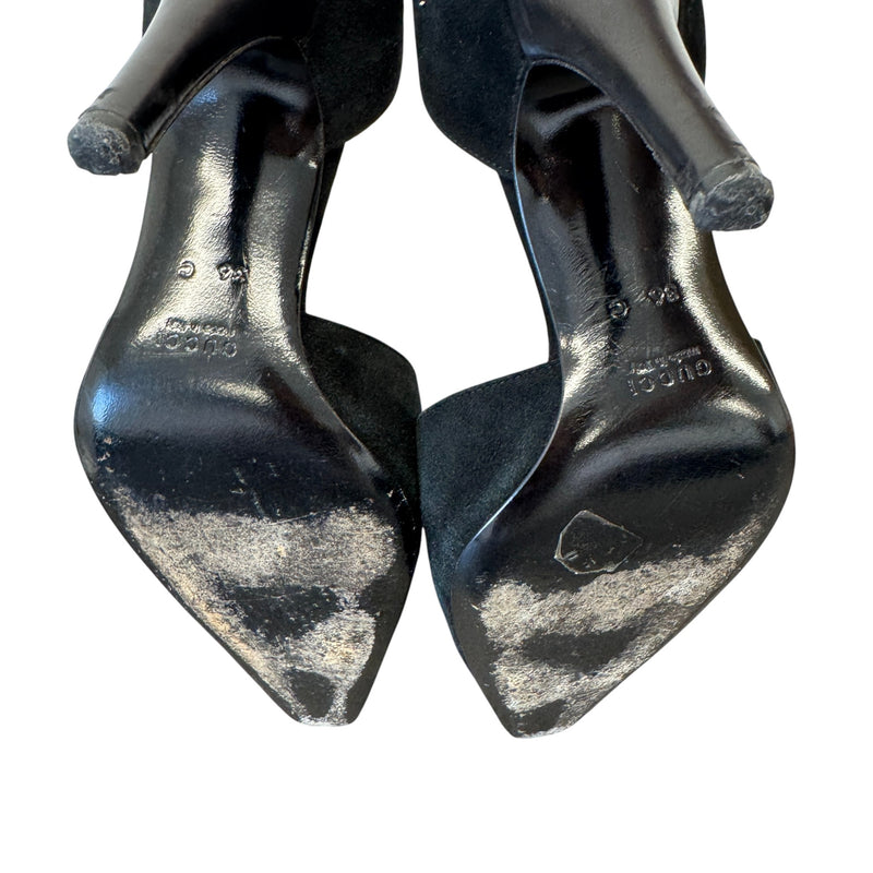 Women's Pointed Toe Heels Black Size EU 36 / UK 3