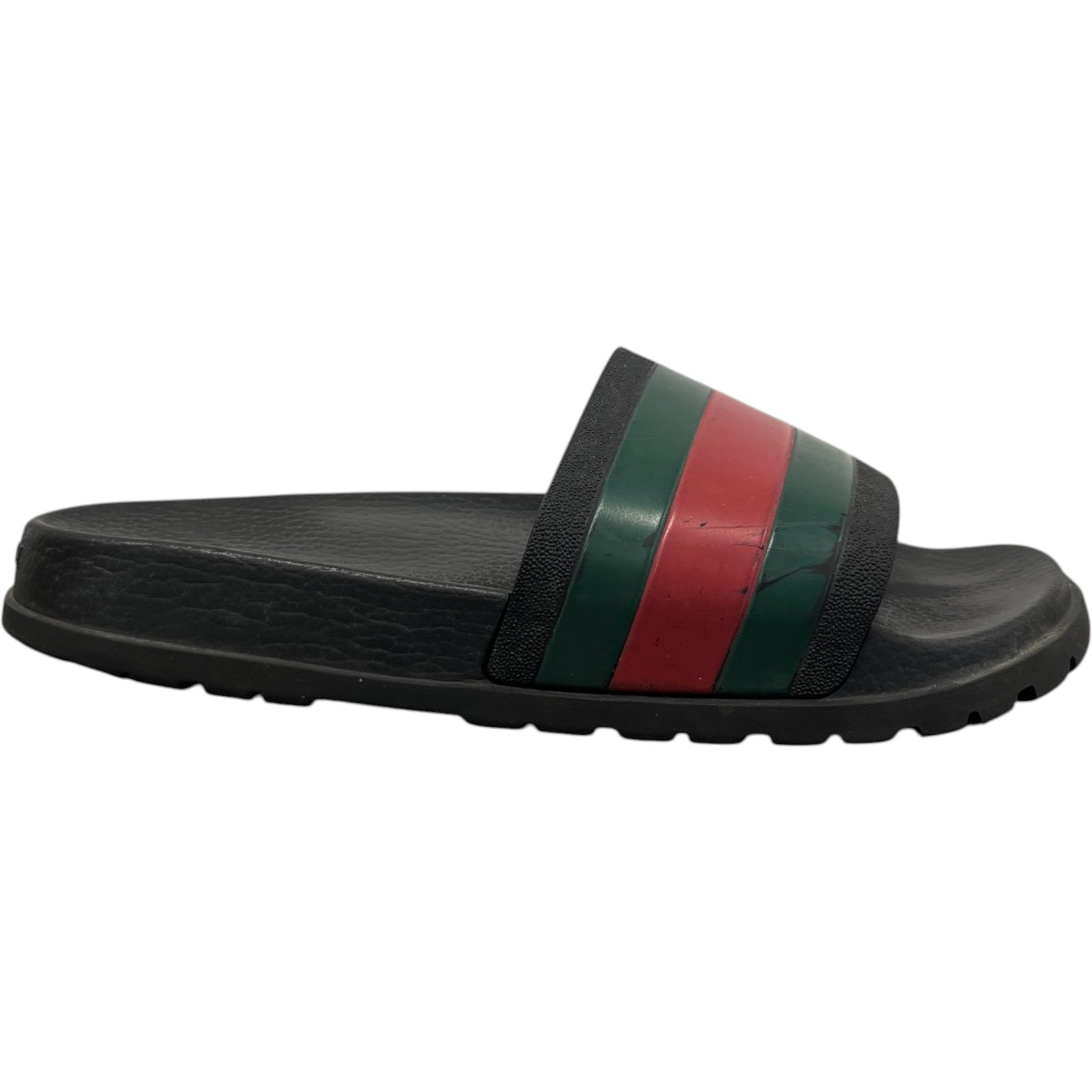 Men's Web Slides Black Size UK 11 / EU 45 - Photo 1