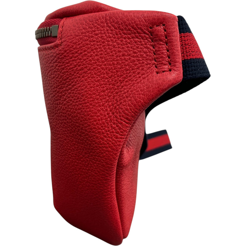 Men's Logo Print Belt Bag Red