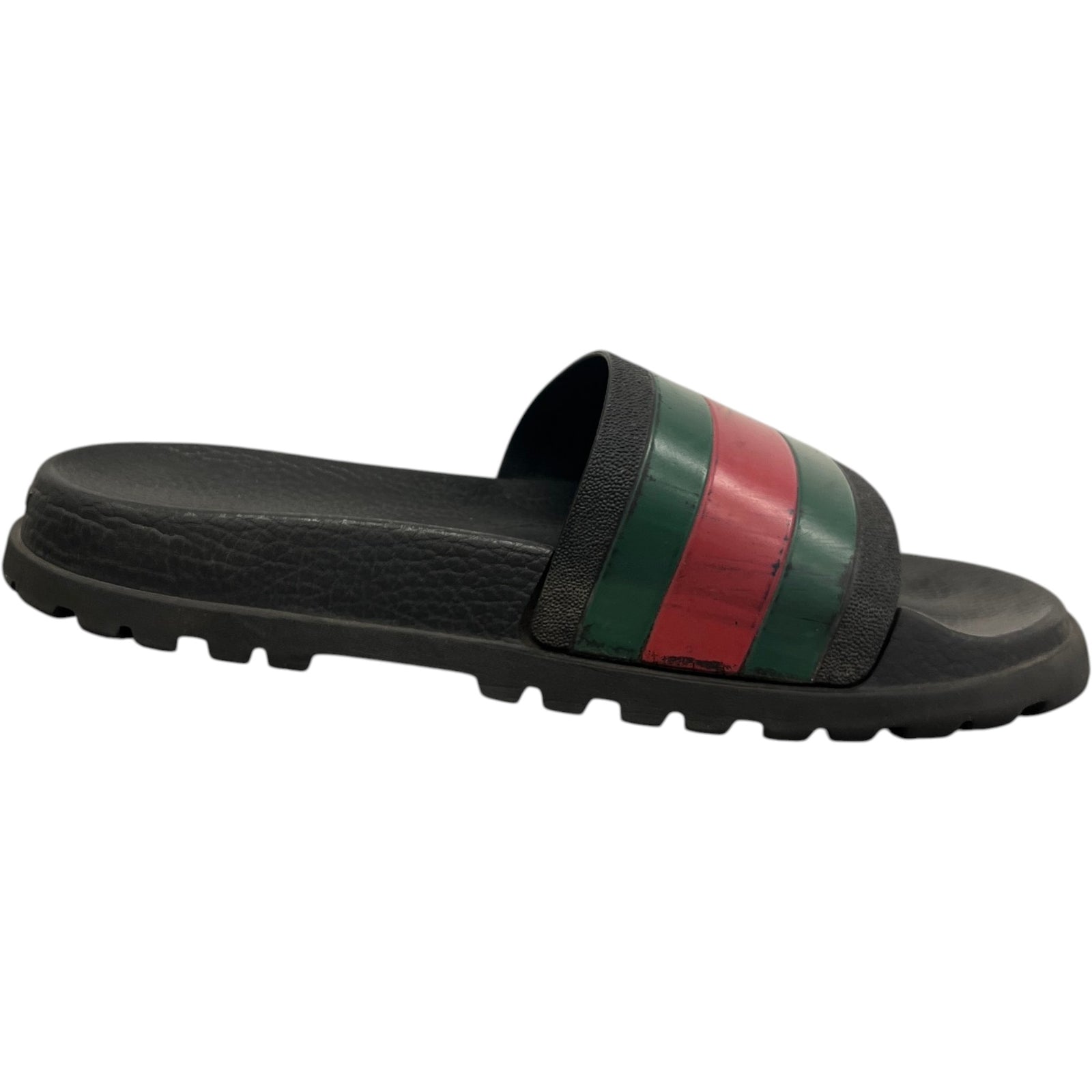Men's Web Slides Black Size UK 11 / EU 45 - Photo 4