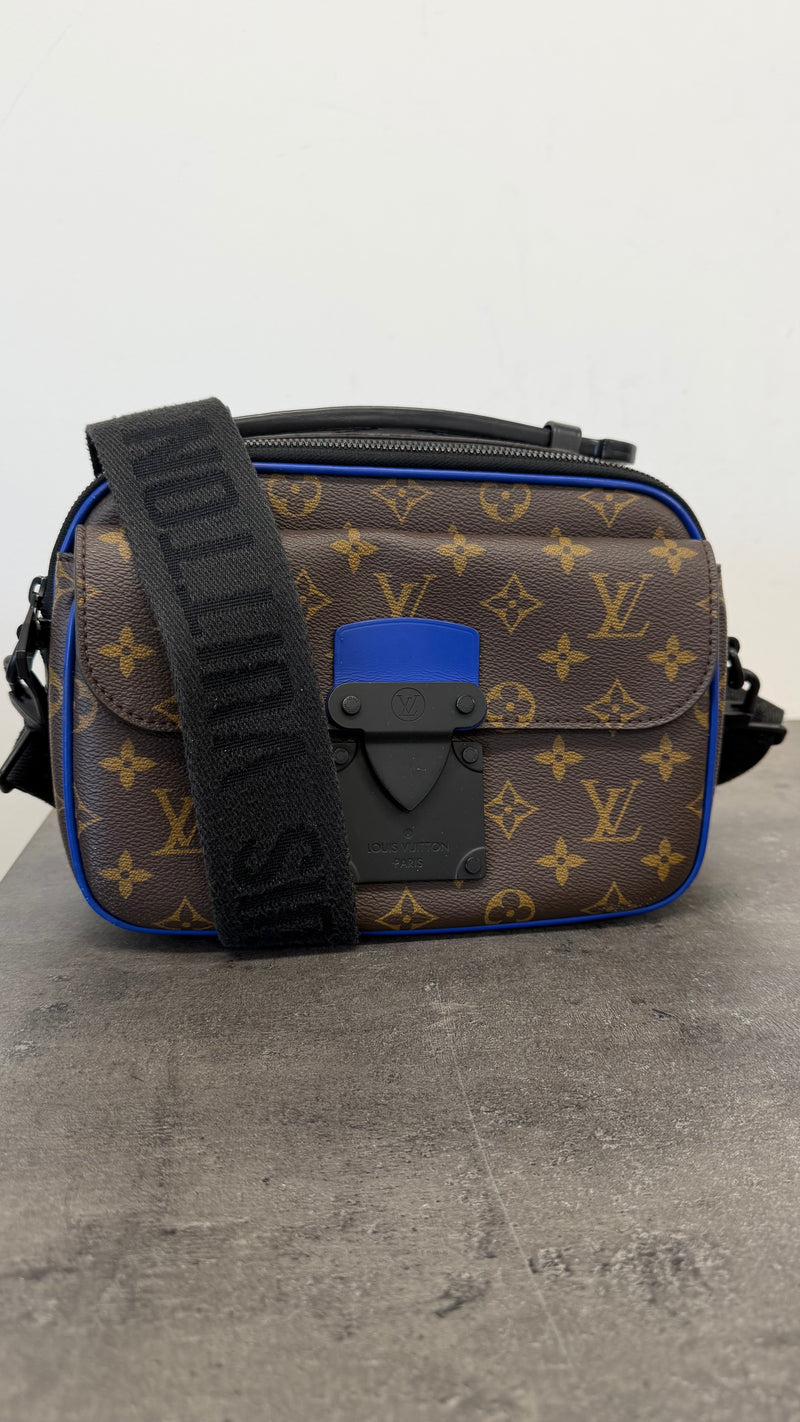 Louis Vuitton Men's Monogram  S-Lock Messenger Bag Brown