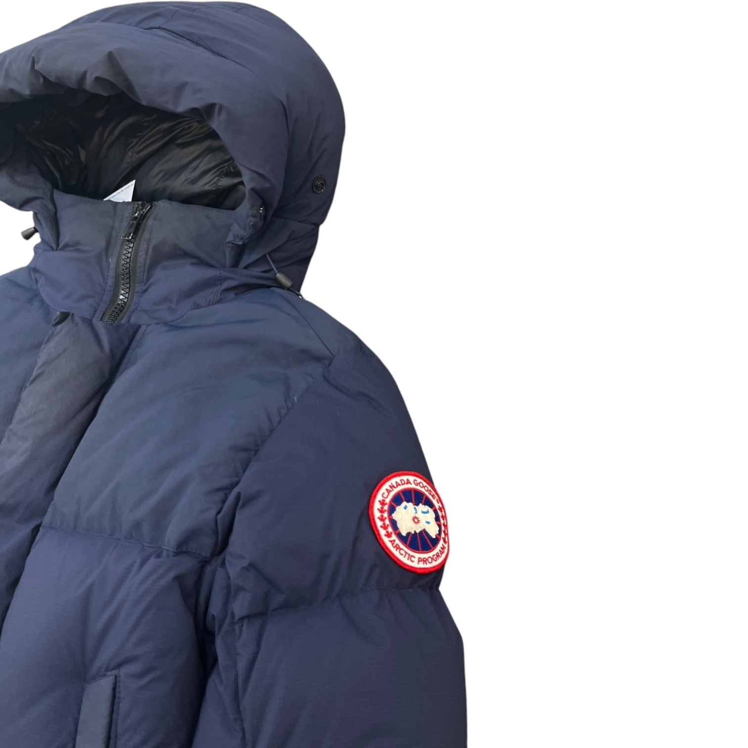 Men's Armstrong Down Jacket Navy Size M - Photo 5