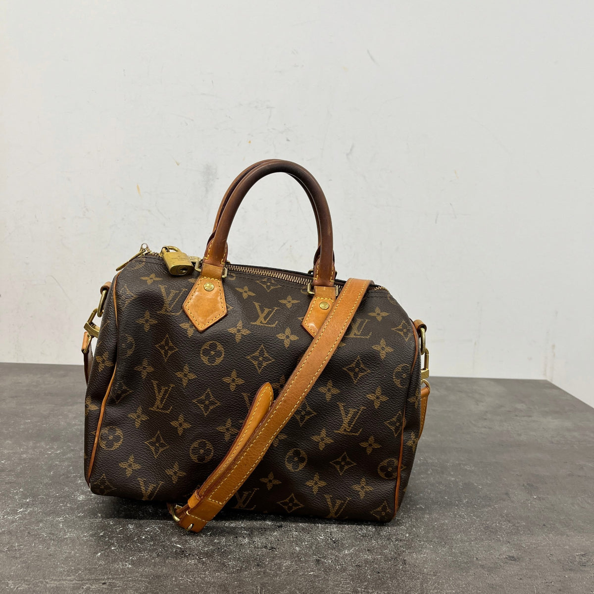 Women's Monogram Speedy 30 Handbag Brown - Photo 12