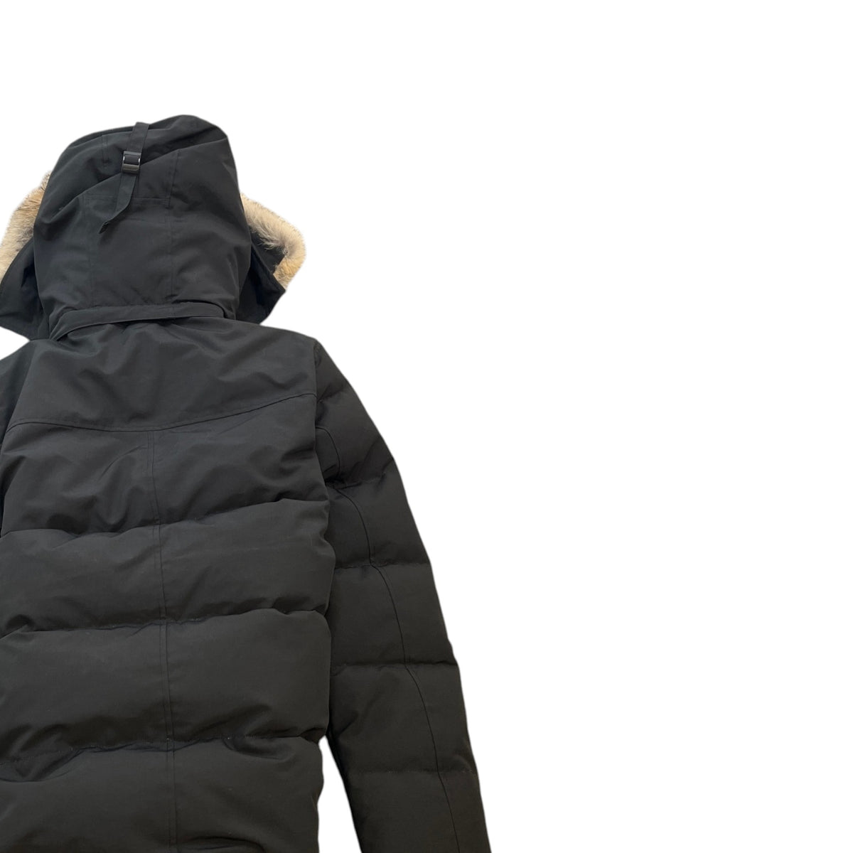 Men's Wyndham Parka Down Jacket Black Size L - Photo 4