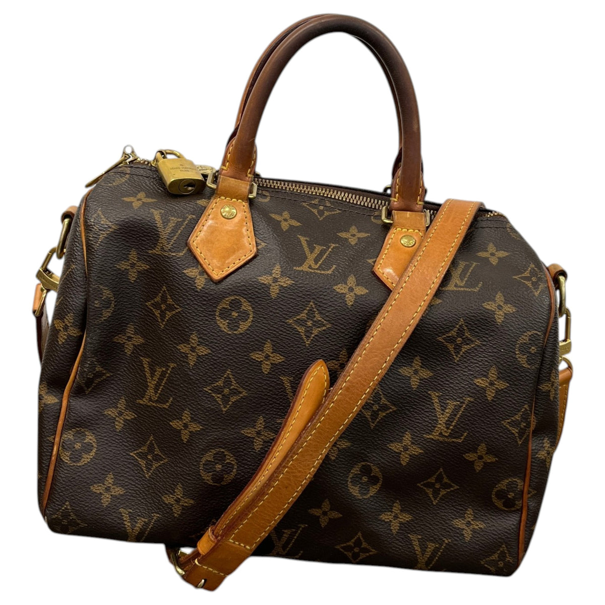 Women's Monogram Speedy 30 Handbag Brown - Photo 1