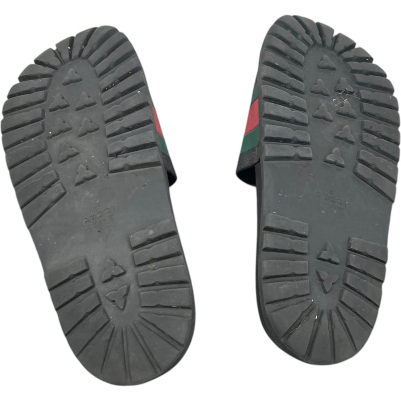 Men's Web Slides Black Size UK 11 / EU 45