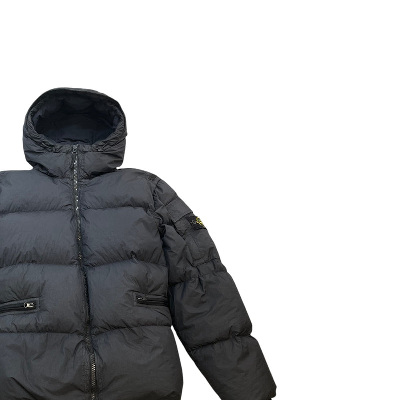 Men's Crinkle Reps R-Ny Down Jacket Black Size XL