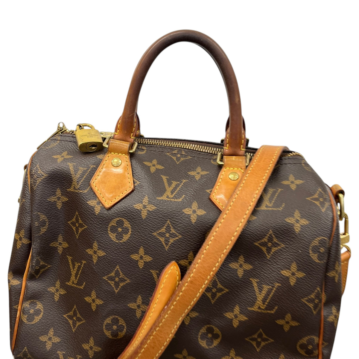 Women's Monogram Speedy 30 Handbag Brown - Photo 10