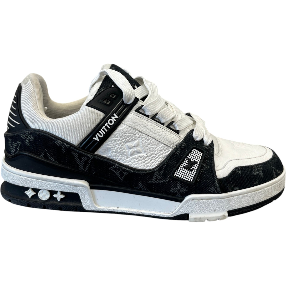 Men's LV Low Trainers Black Size UK 8 / EU 42 - Photo 1