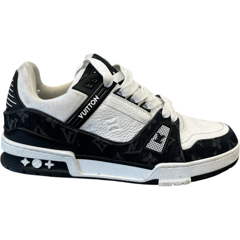 Men's LV Low Trainers Black Size UK 8 / EU 42