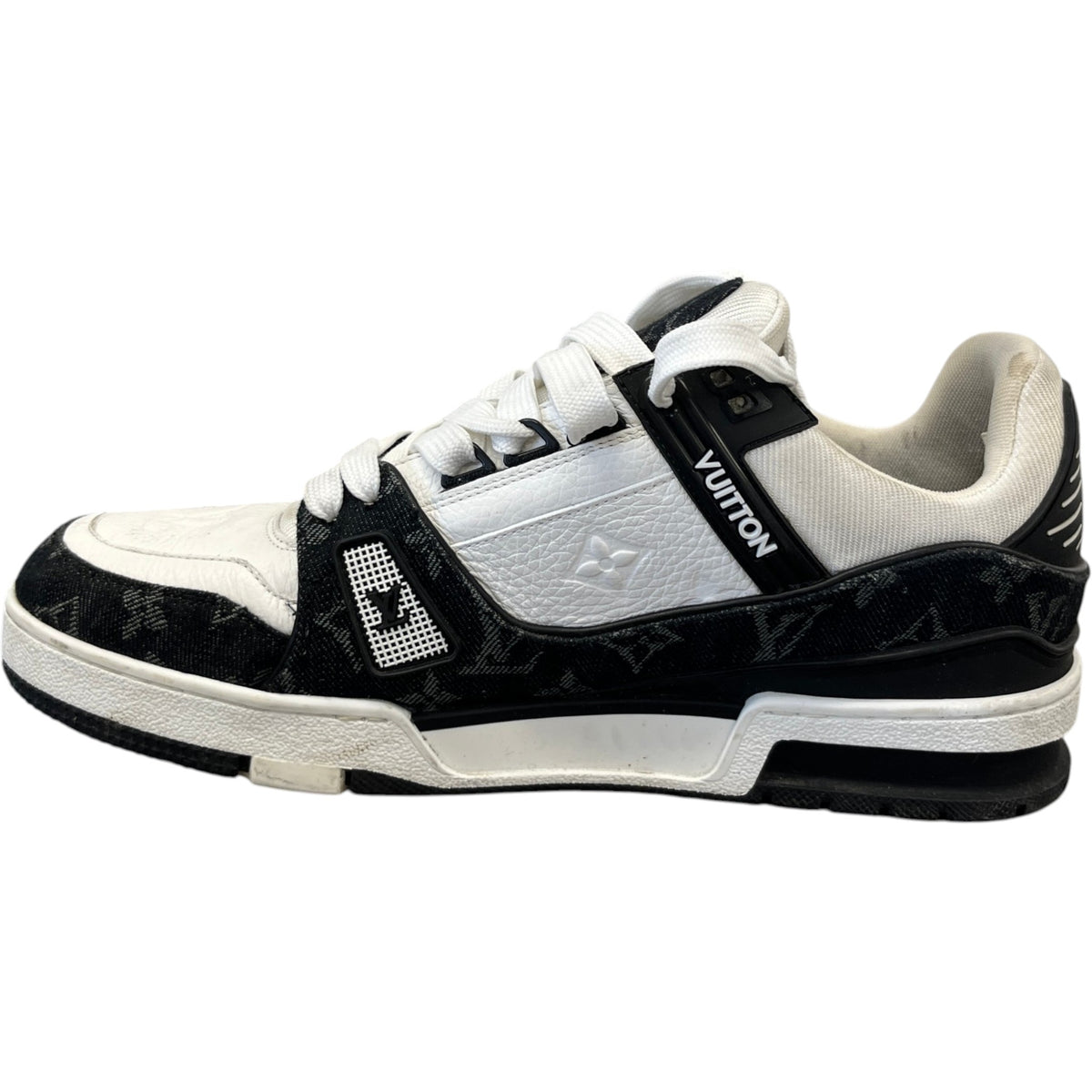 Men's LV Low Trainers Black Size UK 8 / EU 42 - Photo 2