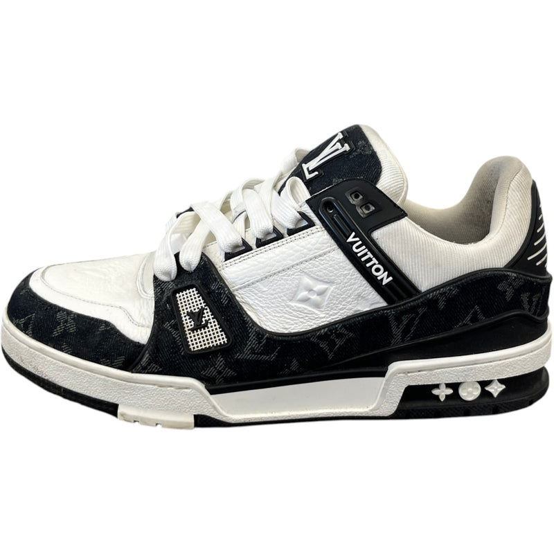 Men's LV Low Trainers Black Size UK 8 / EU 42