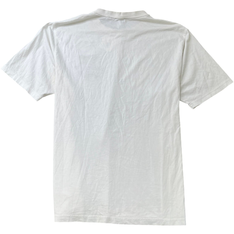 Men's Logo Print T-Shirt White Size L