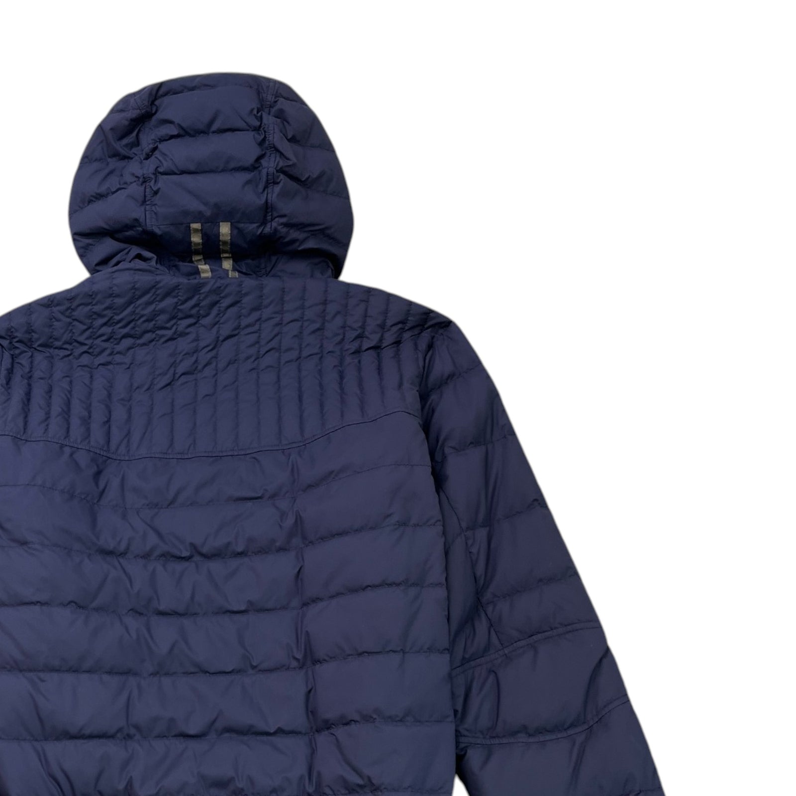 Men's Cabri Hooded Down Jacket Navy Size L - Photo 4