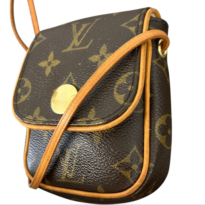 Women's Monogram Cancun Crossbody Bag Brown