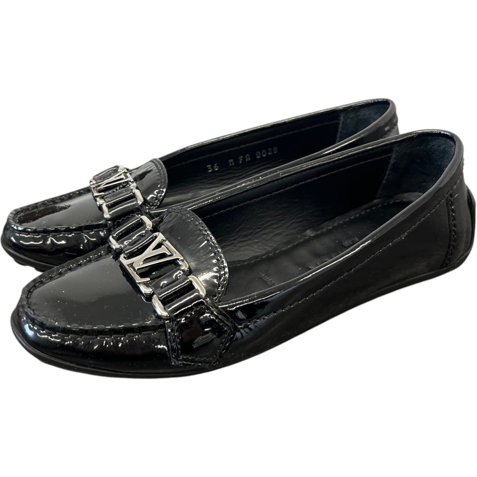 Women's Oxford Loafers Black Size EU 36 / UK 3 - Photo 9