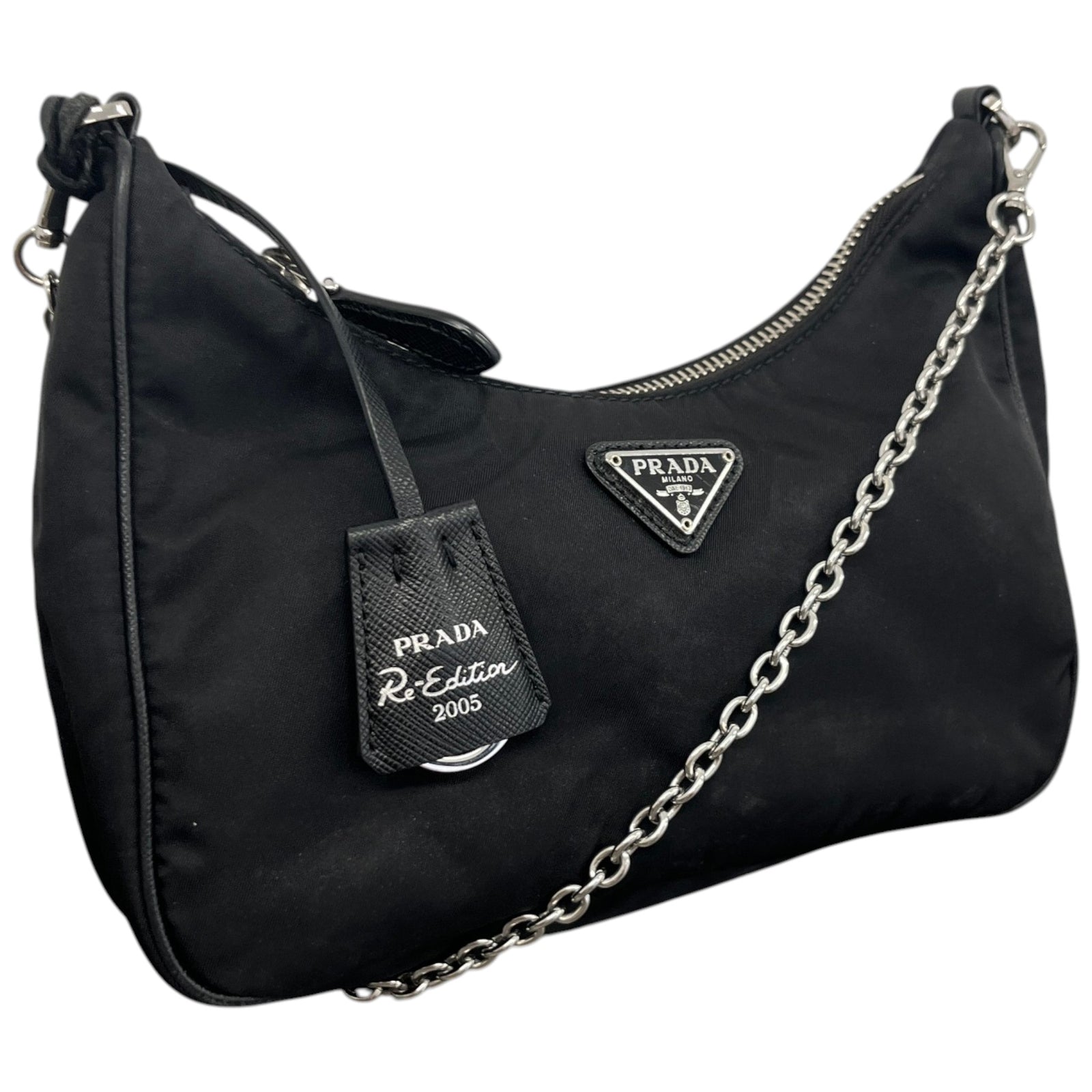 Women's Re-Edition 2005 Re-Nylon Bag Black - Photo 4