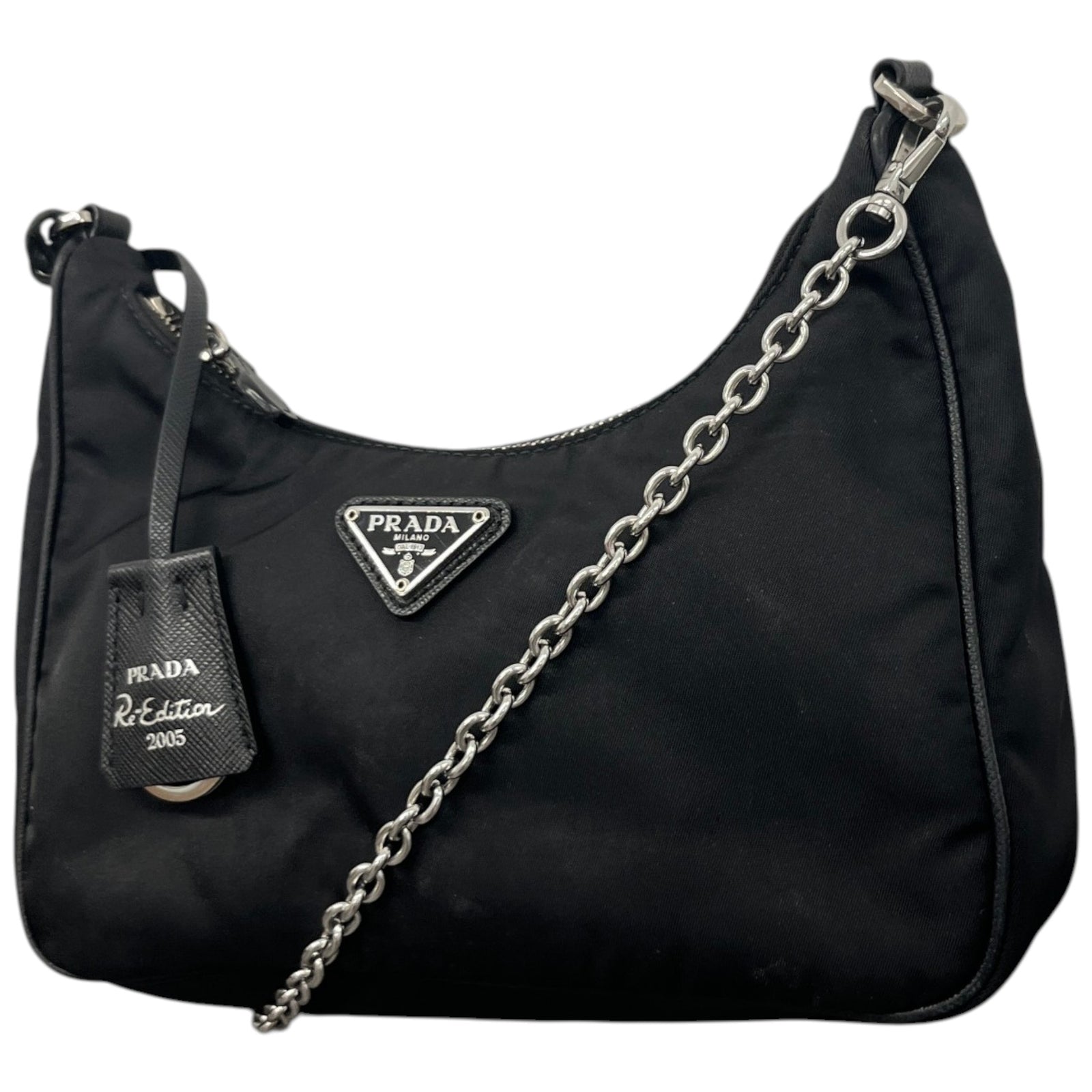 Women's Re-Edition 2005 Re-Nylon Bag Black - Photo 5