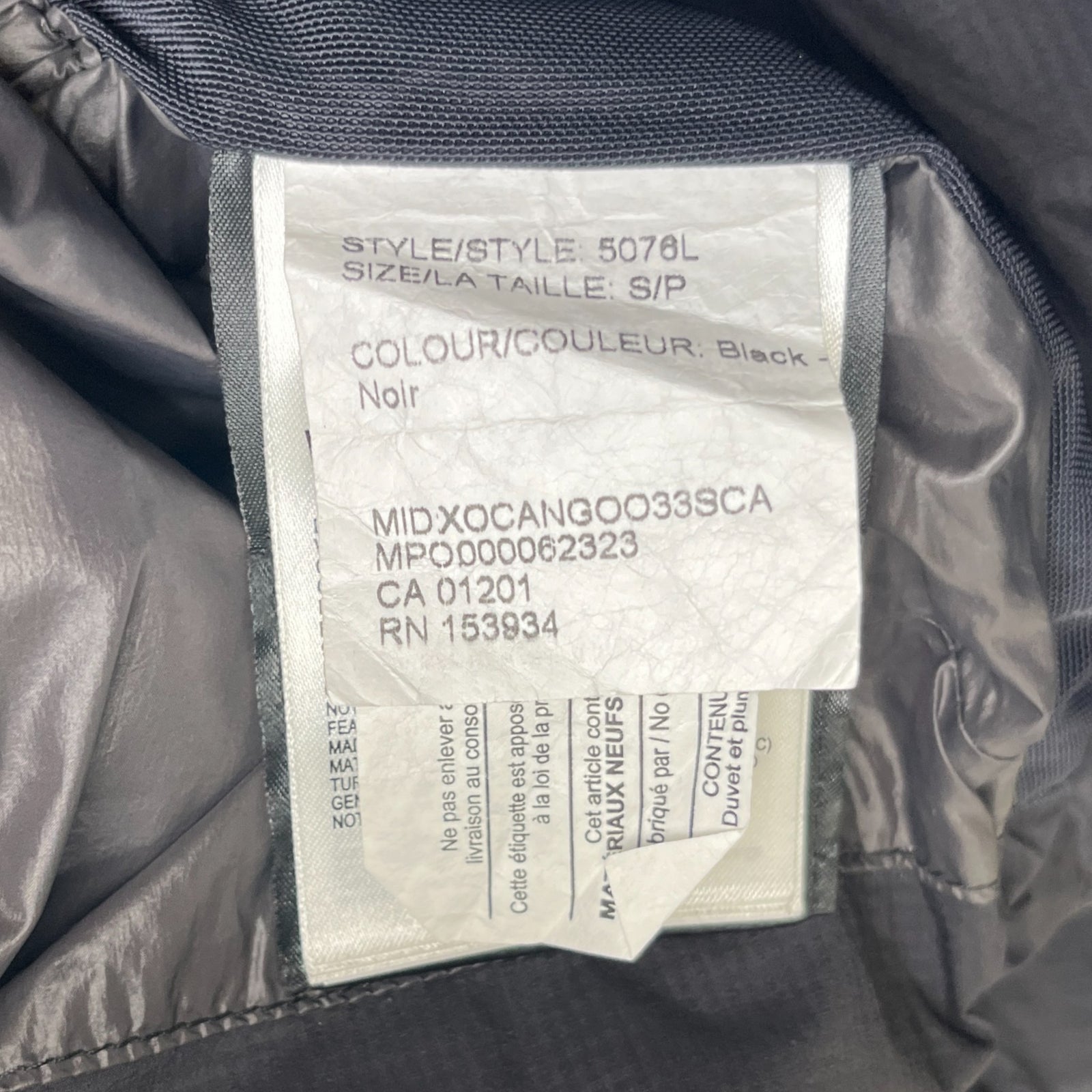 Women's Alliston Down Jacket Black Size S - Photo 6