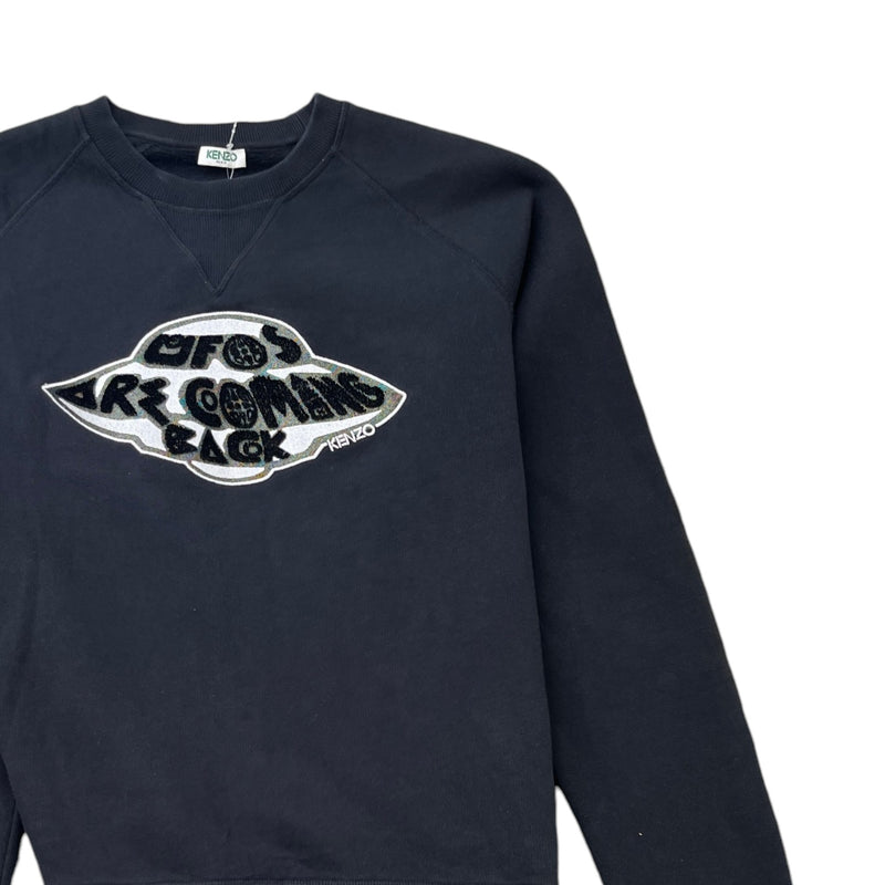 Men's Ufo Sweatshirt Black Size L