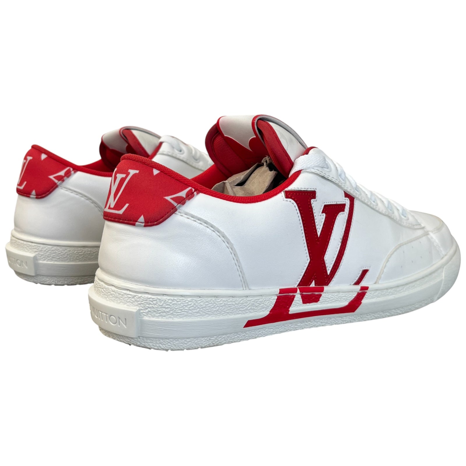 Men's Charlie Low Trainers Red Size EU 41.5 / UK 7.5 - Photo 9