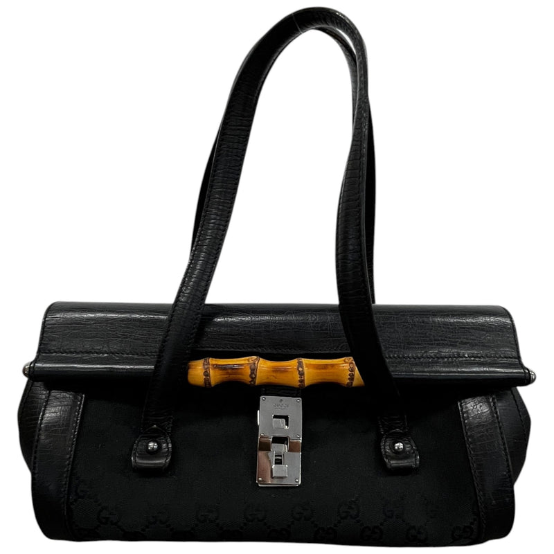 Women's Bamboo Bullet Bag Black