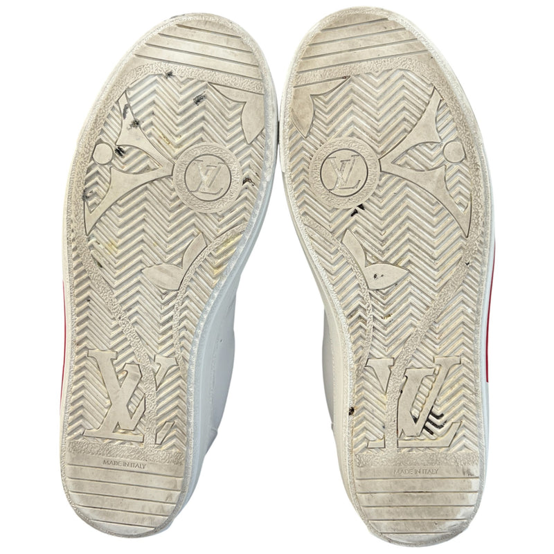 Men's Charlie Low Trainers Red Size EU 41.5 / UK 7.5