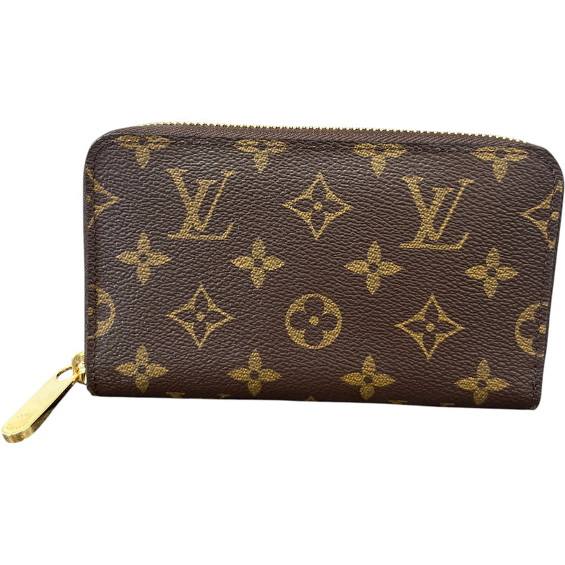 Women's Monogram Zippy Wallet Brown