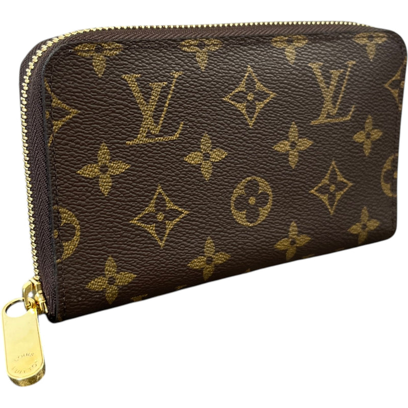 Women's Monogram Zippy Wallet Brown