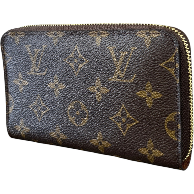 Women's Monogram Zippy Wallet Brown