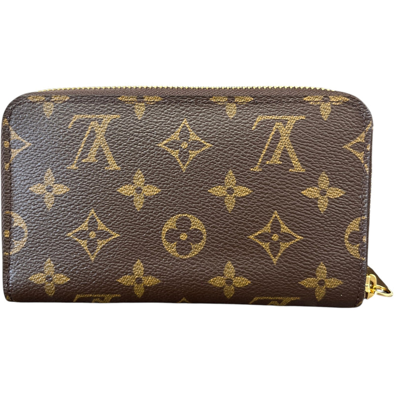 Women's Monogram Zippy Wallet Brown