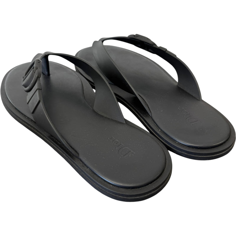 Men's Rivage Tong Sandals Black Size UK 7 / EU 41