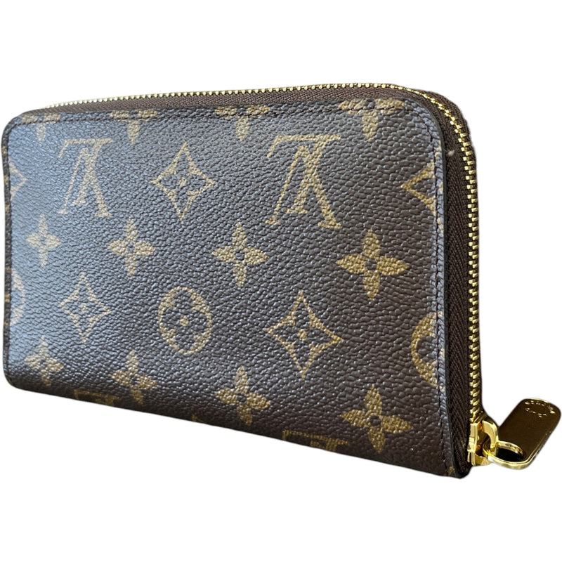 Women's Monogram Zippy Wallet Brown