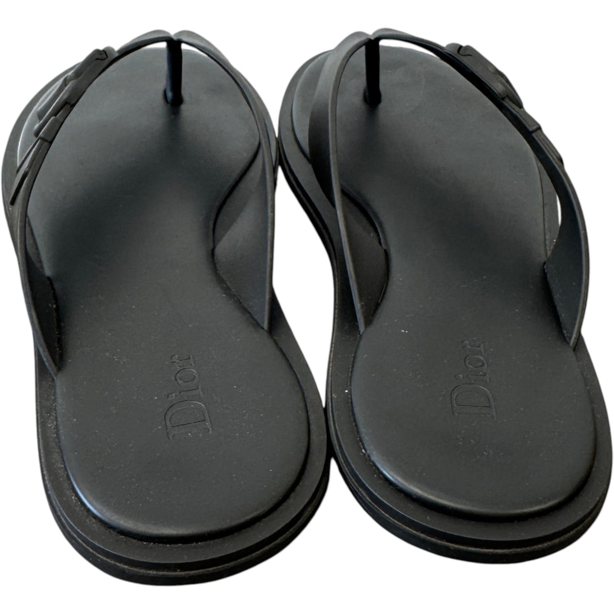 Men's Rivage Tong Sandals Black Size UK 7 / EU 41 - Photo 8
