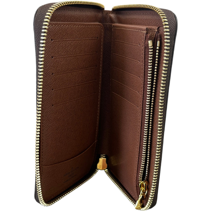 Women's Monogram Zippy Wallet Brown