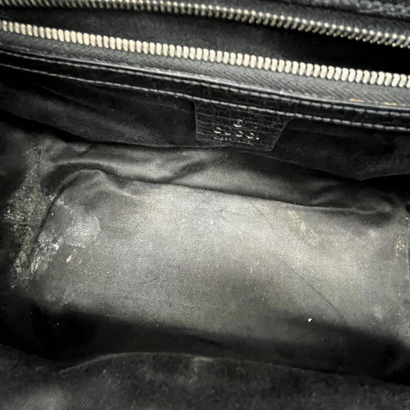 Women's Bamboo Bullet Bag Black