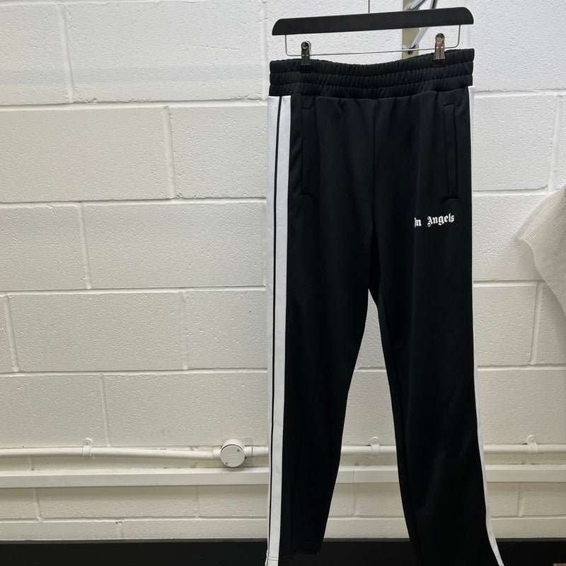 Men's Logo Print Joggers Black Size L