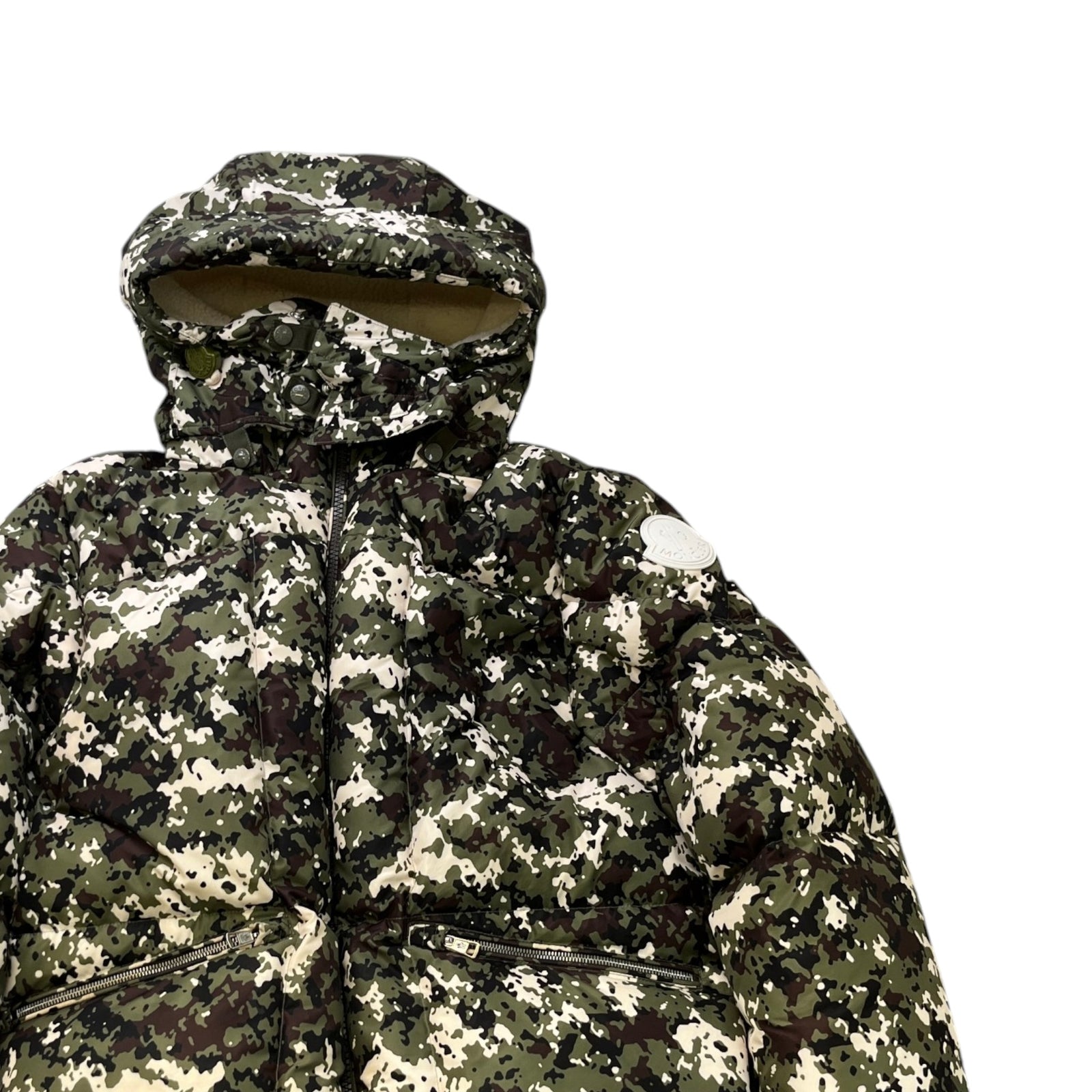Men's Blanc Down Jacket Green Size 2 / M - Photo 3