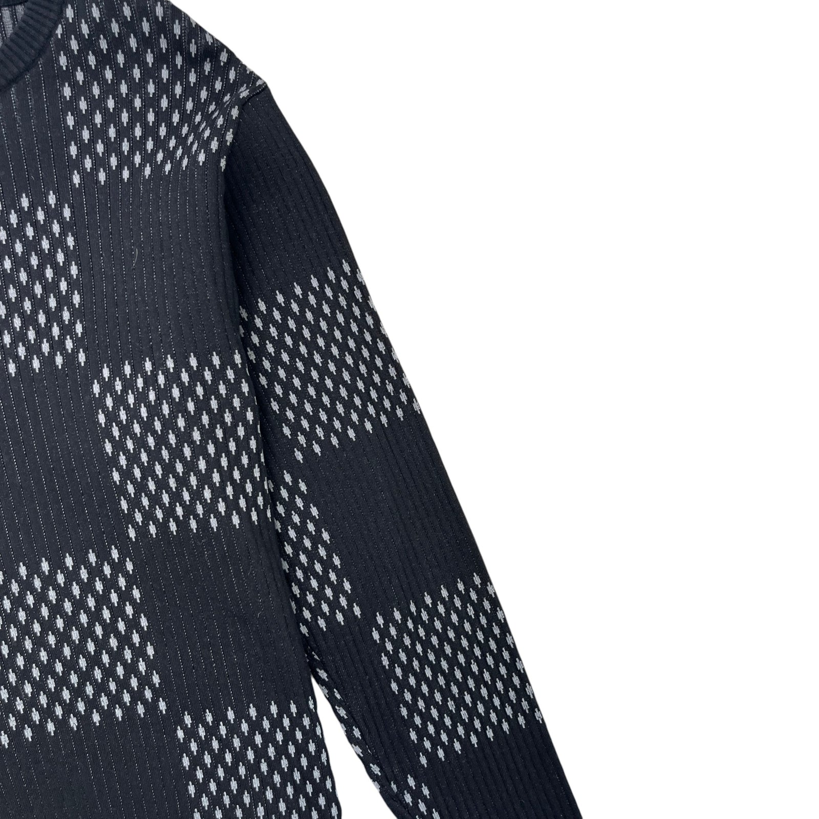 Men's Giant Damier Sweatshirt Black Size L - Photo 5