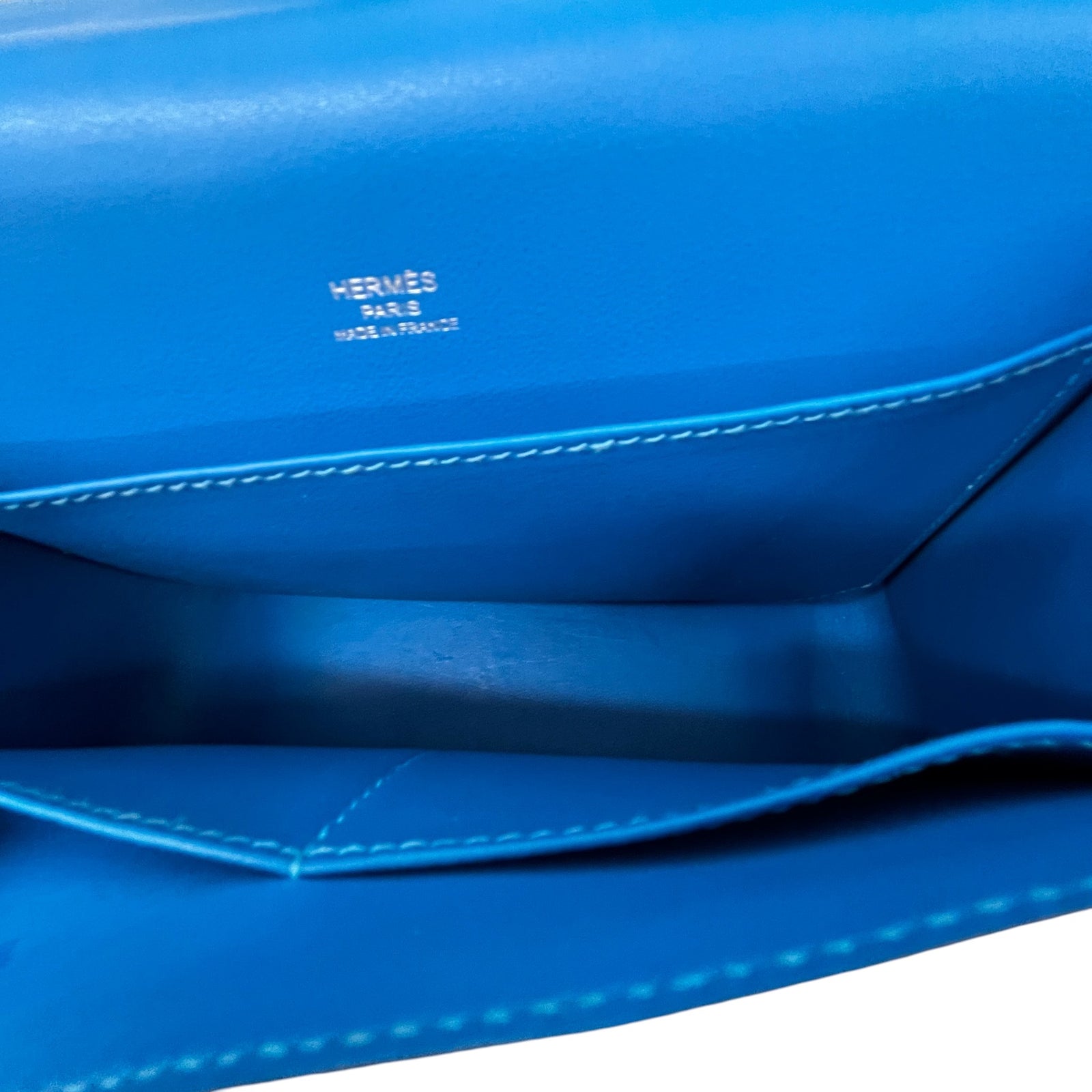 Women's Geta Goatskin Bag Blue - Photo 13