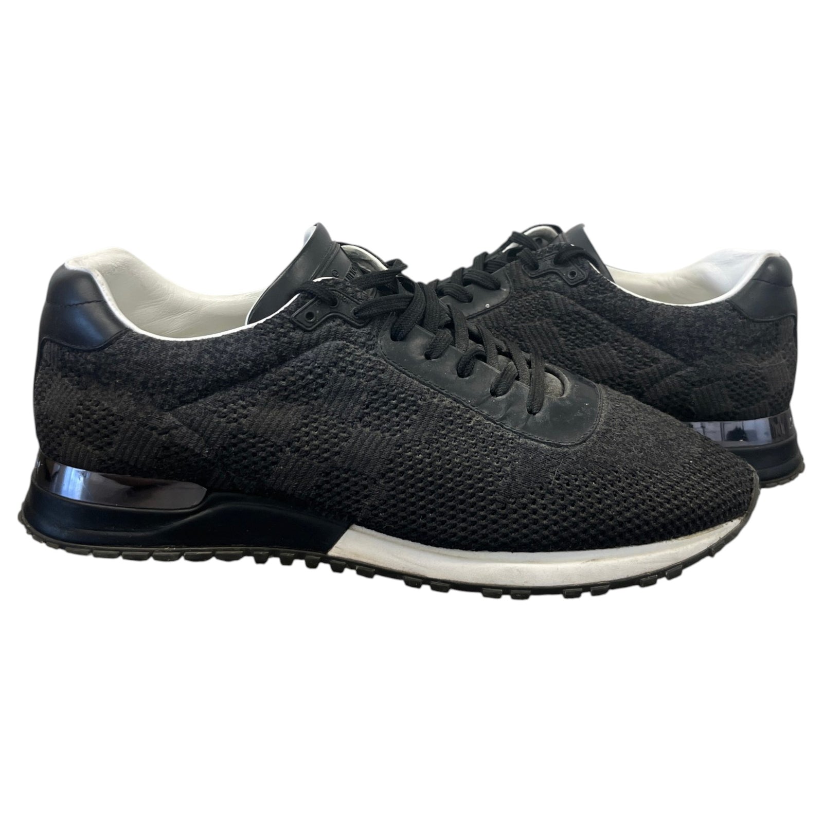 Men's Run Away Low Trainers Black Size UK 7.5 / EU 41.5 - Photo 3