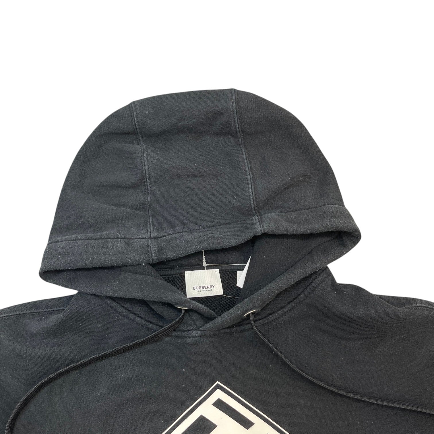 Men's Tb Logo Print Hoodie Black Size XL - Photo 7