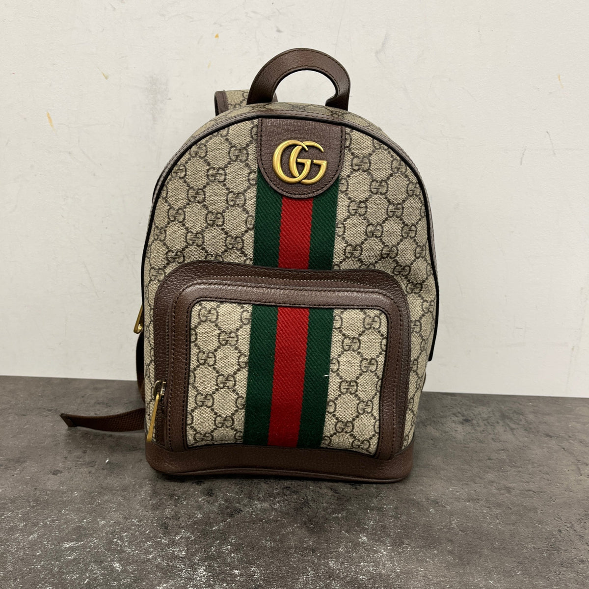 Women's GG Supreme Backpack Brown - Photo 13