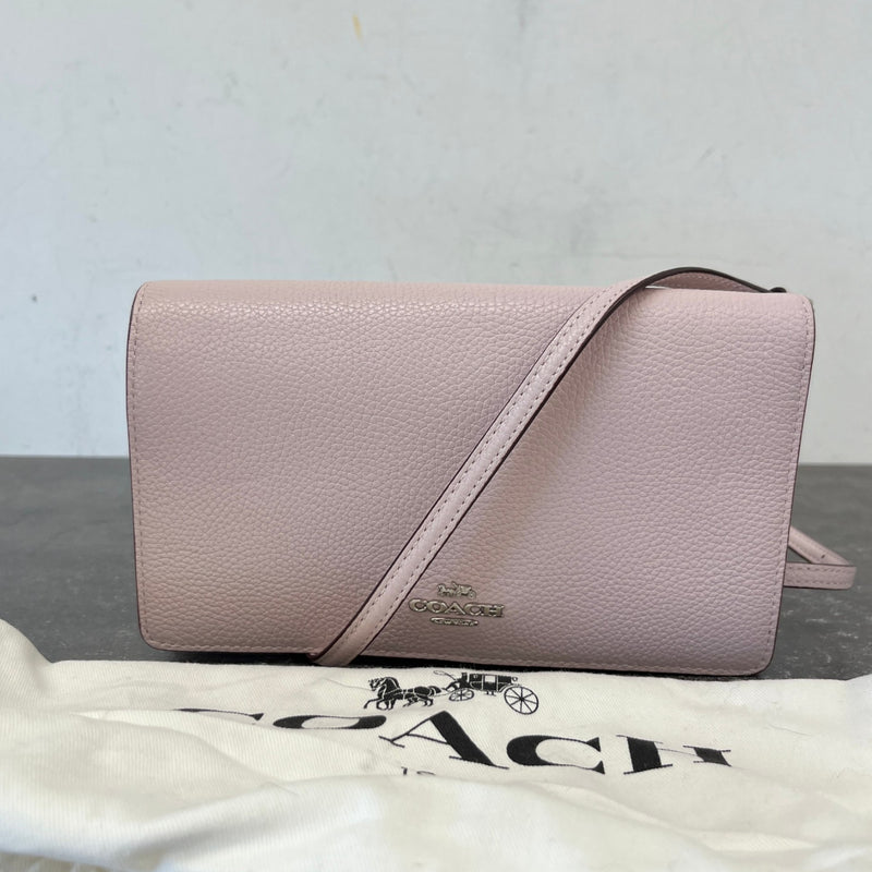 Women's Hayden Foldover Crossbody Bag Pink