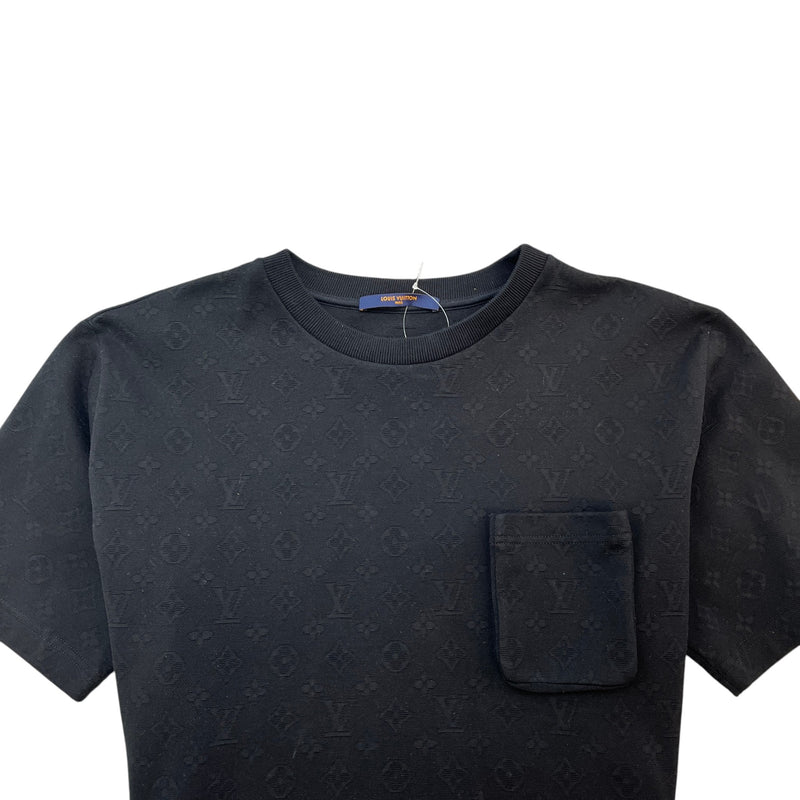 Men's Monogram T-Shirt Black Size XL