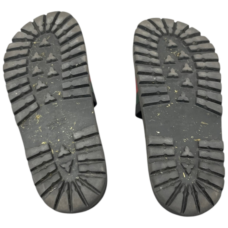 Men's Web Slides Black Size UK 8 / EU 42