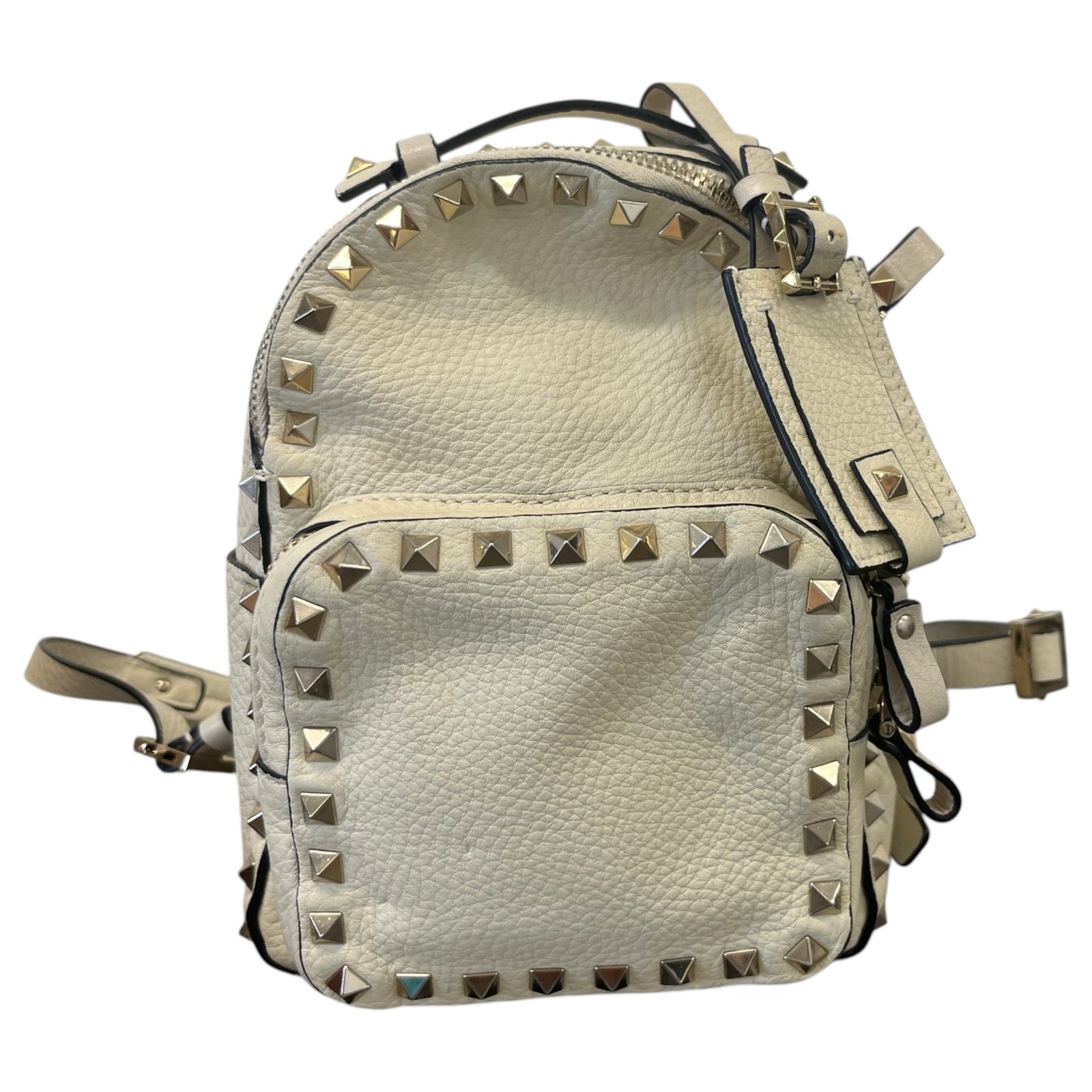 Men's Rockstud Backpack White - Photo 1